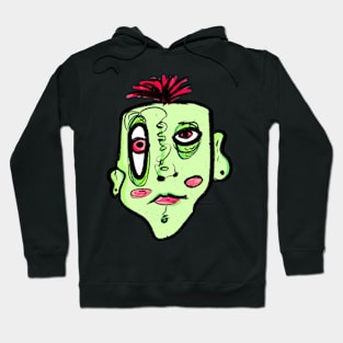 green face Hoodie